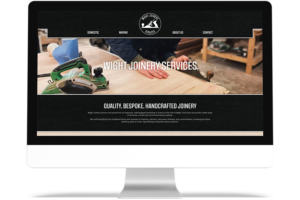 Wight Joinery Services Website - Desktop