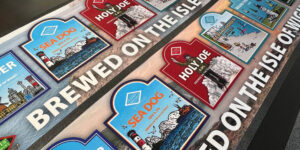 Bespoke illustration by Solent, Isle of Wight - artistic, hand-crafted visuals that enhance brand appeal.
