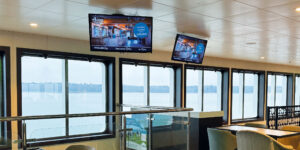 With over 100 screens, digital video advertising opportunities are available at Wightlink ports and ferries on Wightlink TV through Solent.