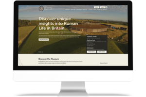 Brading Roman Villa Website - Desktop