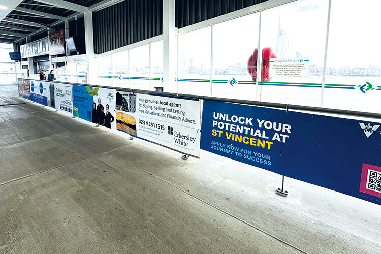 Gosport Ferry - Banners and Murals