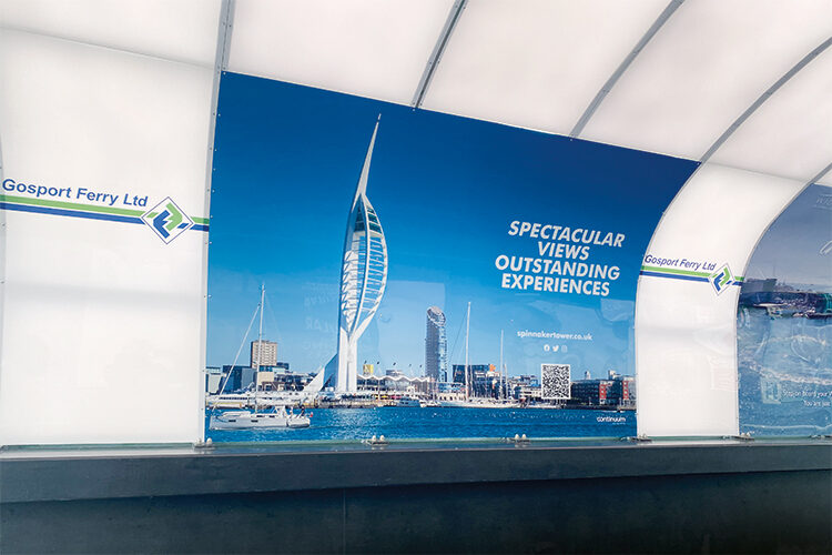 Gosport Ferry - Walkway Advertising